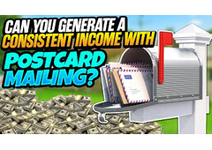 ✅Earn Extra Income: Get Paid to Mail Postcards from Home!