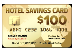 Find out how to claim   $100 Hotel Card plus $900 Referring Friends