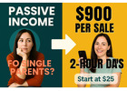 Single Parents: Start a 2-Hour Work from Home Side Hustle – No Tech, No Experience Needed