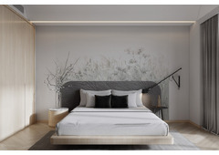 Soft Wildflower Fields Wallpaper Mural