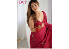 Latest Designer Cotton Ready to Wear Saree for Women | JOVI India