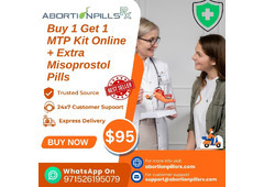 Buy 1 Get 1  MTP Kit Online + Extra Misoprostol Pills at $95